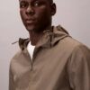 Allover Emblem Logo Windbreaker Jacket