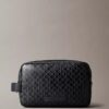 Allover Emblem Logo Zip Dopp Kit Allover Emblem Logo Zip Dopp Kit