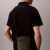 Allover Embossed Emblem Logo Reporter Bag