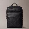 Allover Embossed Emblem Logo Round Backpack Allover Embossed Emblem Logo Round Backpack