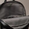 Allover Embossed Emblem Logo Round Backpack Allover Embossed Emblem Logo Round Backpack