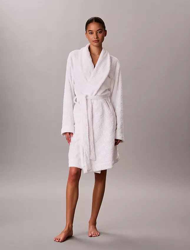 Allover Logo Robe Allover Logo Robe