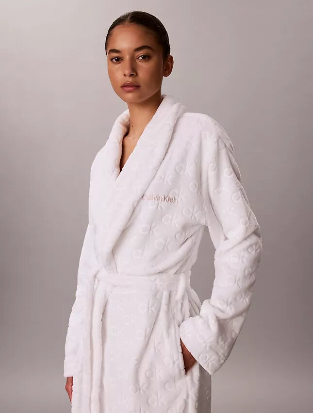 Allover Logo Robe Allover Logo Robe