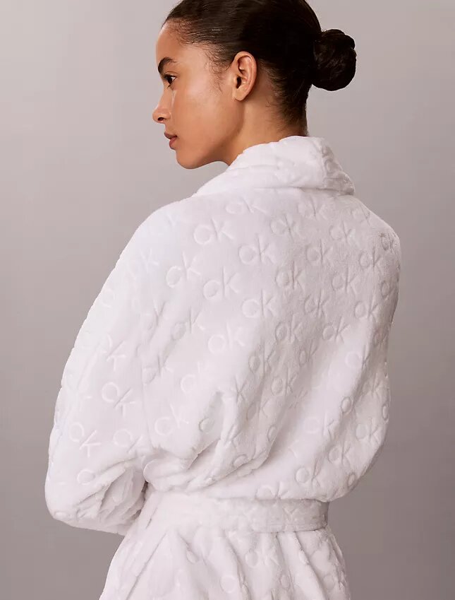 Allover Logo Robe Allover Logo Robe