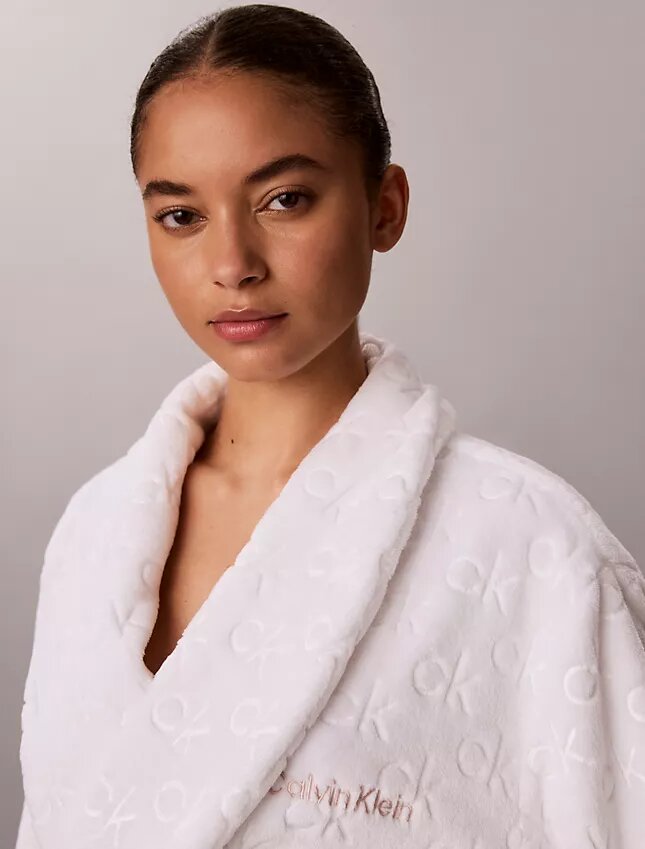 Allover Logo Robe Allover Logo Robe