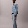 Allover Monogram 90S Denim Trucker Jacket