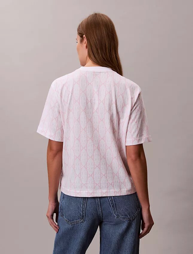 Allover Monogram Boxy T-Shirt Allover Monogram Boxy T-Shirt