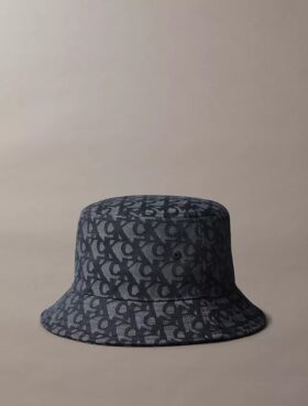 Allover Monogram Jacquard Bucket Hat