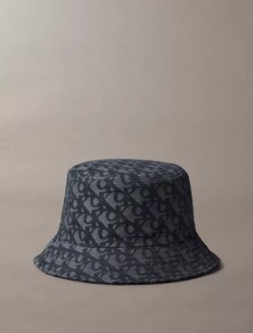 Allover Monogram Jacquard Bucket Hat
