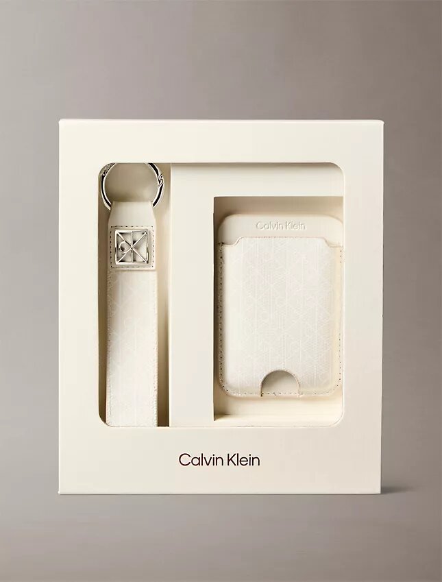 Allover Monogram Key Fob and Card Case Allover Monogram Key Fob and Card Case