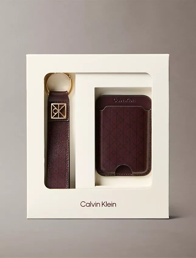 Allover Monogram Key Fob and Card Case Allover Monogram Key Fob and Card Case