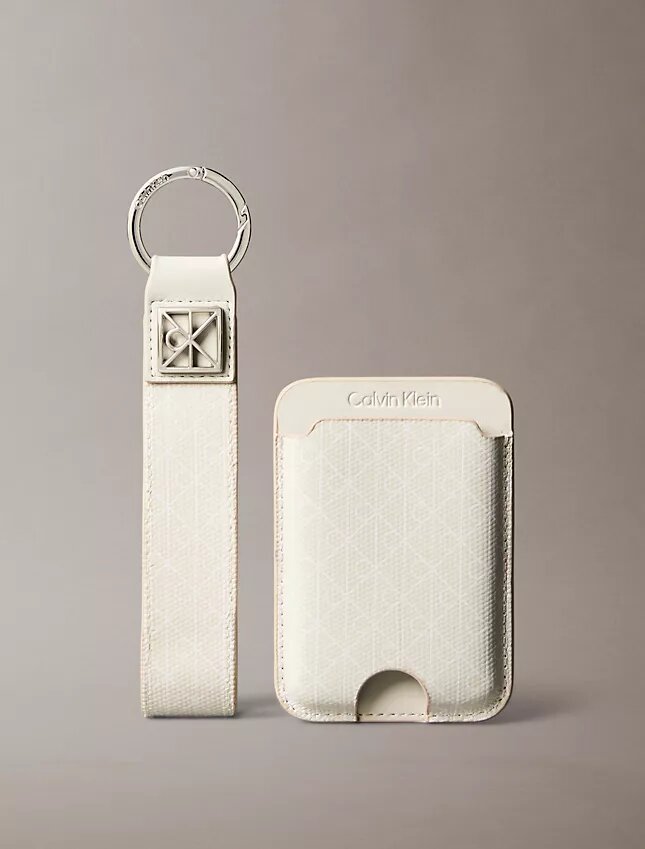Allover Monogram Key Fob and Card Case Allover Monogram Key Fob and Card Case