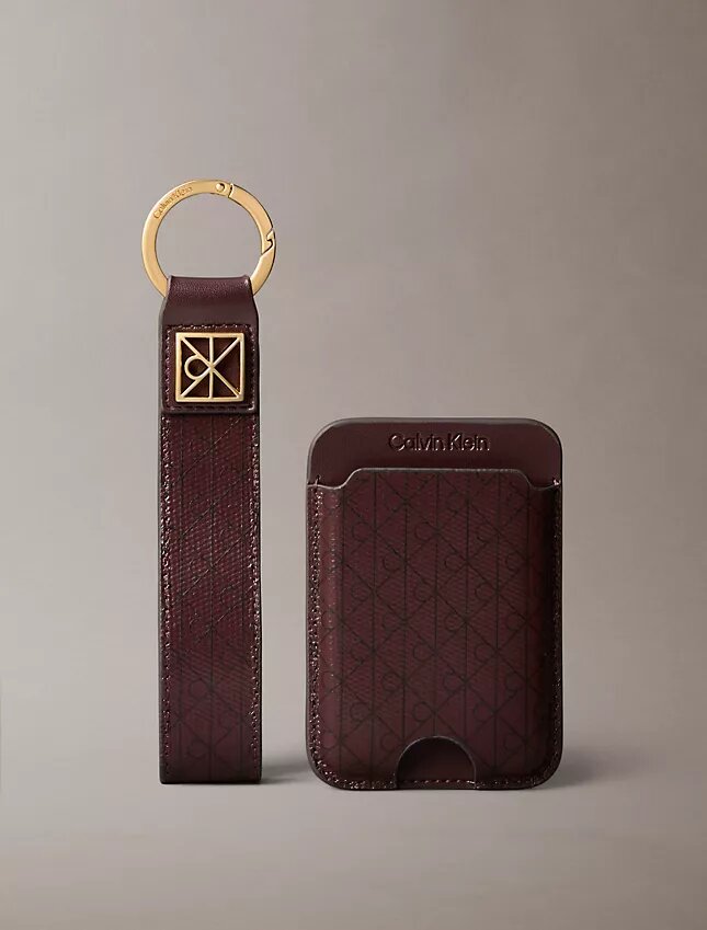 Allover Monogram Key Fob and Card Case Allover Monogram Key Fob and Card Case