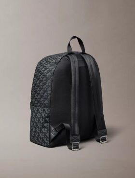 Allover Monogram Logo Backpack