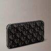 Allover Monogram Long Zip Wallet