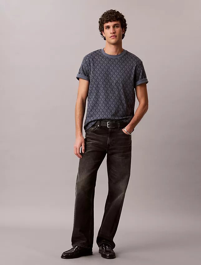 Allover Monogram Relaxed T-Shirt Allover Monogram Relaxed T-Shirt