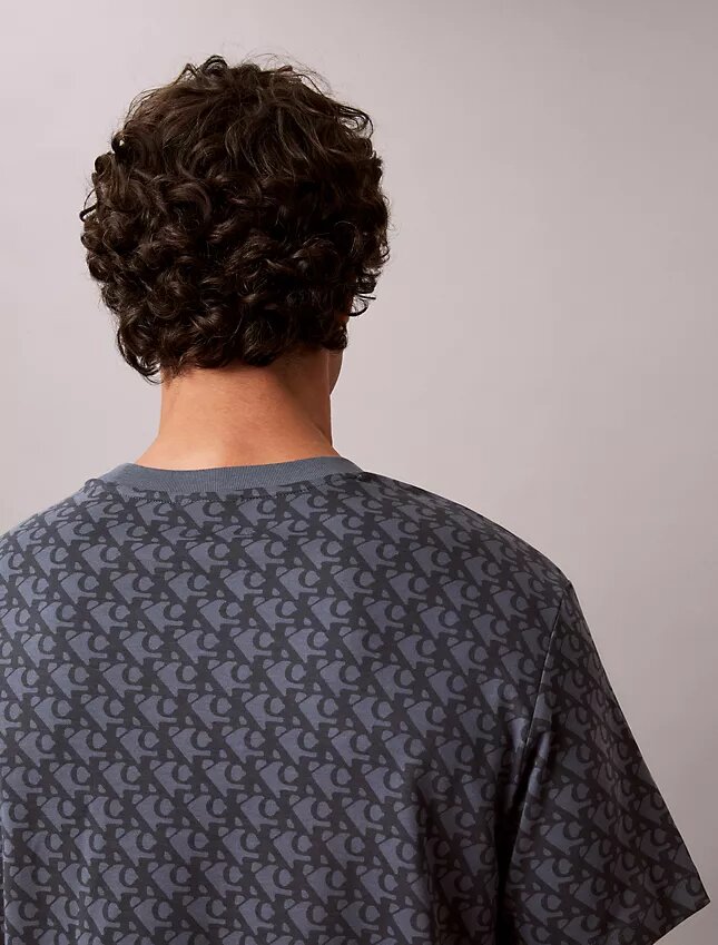Allover Monogram Relaxed T-Shirt Allover Monogram Relaxed T-Shirt