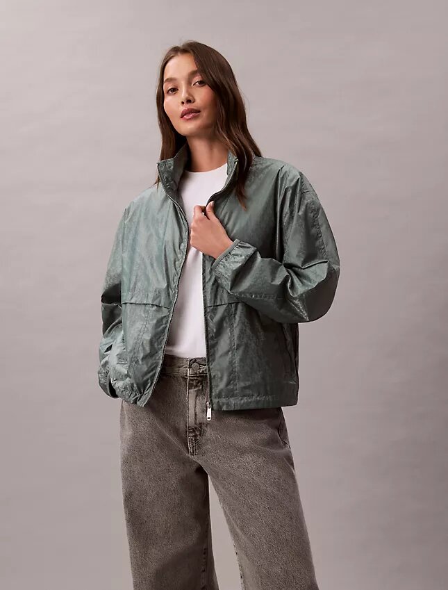 Allover Monogram Windbreaker Jacket Allover Monogram Windbreaker Jacket
