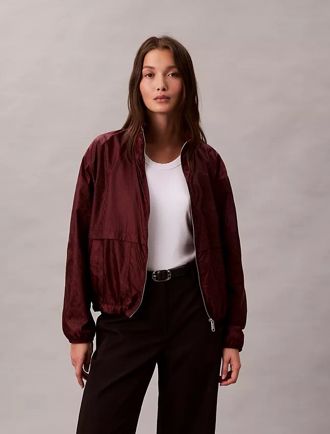 Allover Monogram Windbreaker Jacket Allover Monogram Windbreaker Jacket