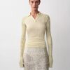 Amber Ribbed Polo Sweater Amber Ribbed Polo Sweater