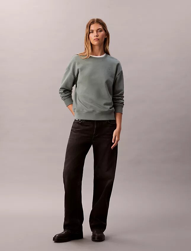 Archive Logo Fleece Relaxed Sweatshirt Archive Logo Fleece Relaxed Sweatshirt