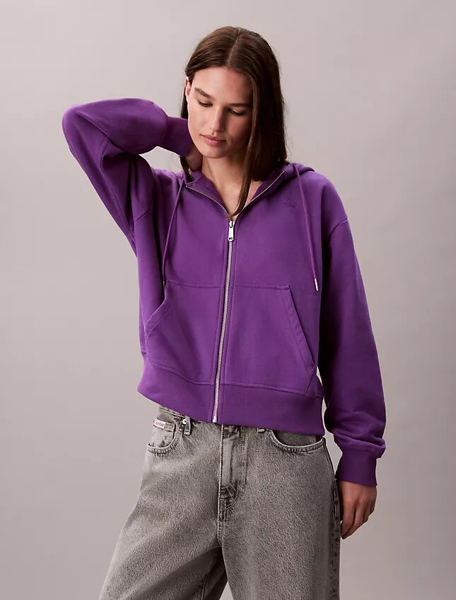 Archive Logo French Terry Zip Hoodie Archive Logo French Terry Zip Hoodie