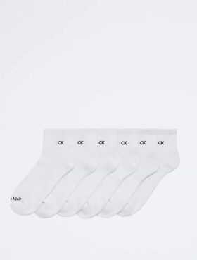 Basic Cushion Quarter 6-Pack Socks