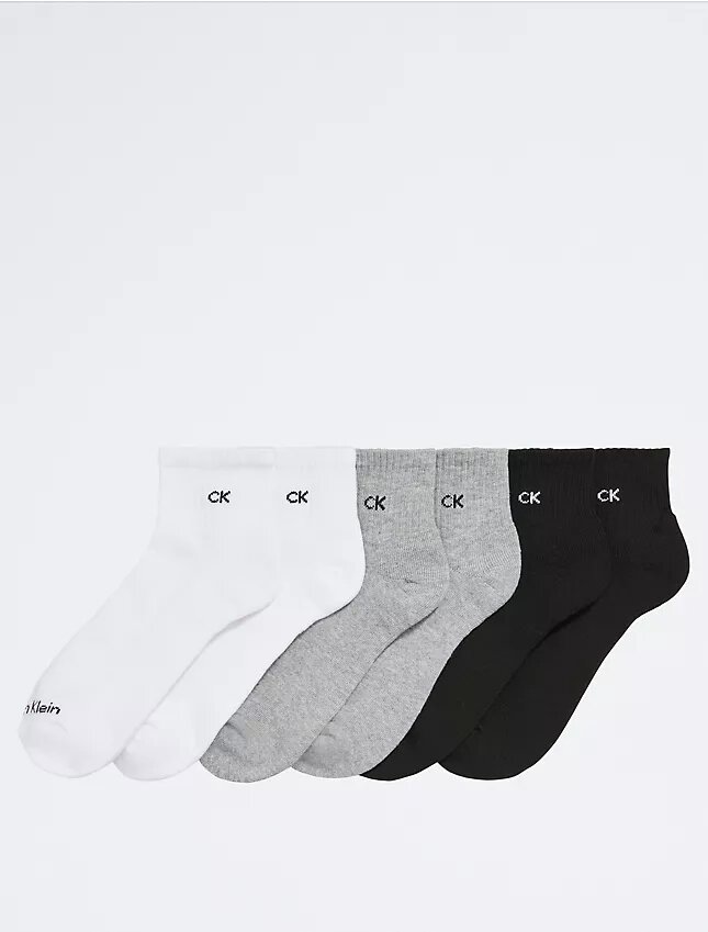 Basic Cushion Quarter 6-Pack Socks Basic Cushion Quarter 6-Pack Socks