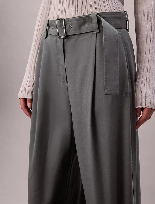 Belted Tailored Pants Belted Tailored Pants