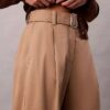 Belted Tailored Pants Belted Tailored Pants