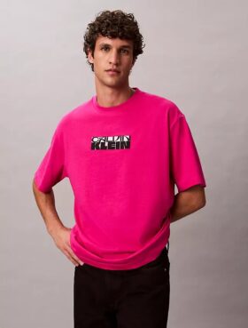 Block Logo Graphic Relaxed T-Shirt