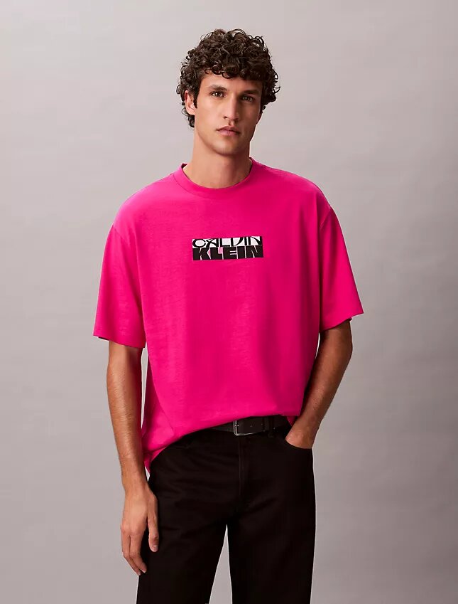 Block Logo Graphic Relaxed T-Shirt Block Logo Graphic Relaxed T-Shirt