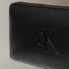 Bold Monogram Long Zip Wallet