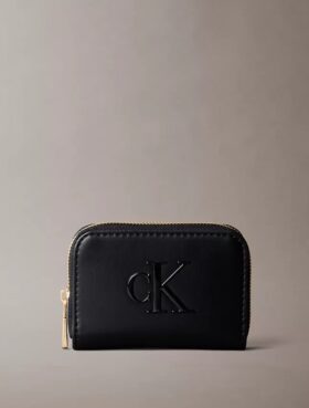 Bold Monogram Medium Zip Wallet