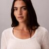 Boucle Pointelle Top Boucle Pointelle Top