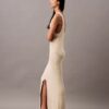 Boucle Rib Sleeveless Midi Dress Boucle Rib Sleeveless Midi Dress