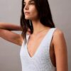 Boucle Rib Sleeveless Midi Dress Boucle Rib Sleeveless Midi Dress