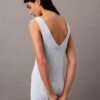 Boucle Rib Sleeveless Midi Dress Boucle Rib Sleeveless Midi Dress