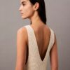 Boucle Rib Sleeveless Midi Dress Boucle Rib Sleeveless Midi Dress