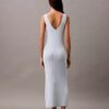 Boucle Rib Sleeveless Midi Dress Boucle Rib Sleeveless Midi Dress