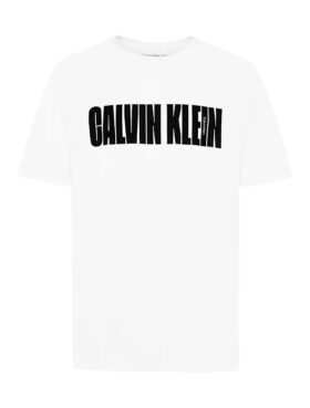 Boys All Caps Ck Logo Crewneck Tee