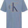Boys Chain Stitch Monogram Logo Tee