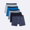 Boys Cotton Stretch 5-Pack Boxer Brief