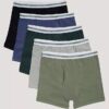 Boys Cotton Stretch 5-Pack Boxer Brief