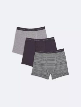 Boys Cotton Stretch Logo 2-Pack Boxer Brief