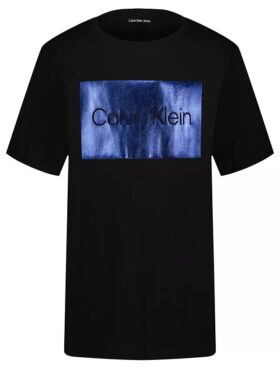 Boys Foil Ck Logo Graphic Tee
