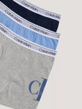 Boys Monogram Cotton Stretch 3-Pack Boxer Brief
