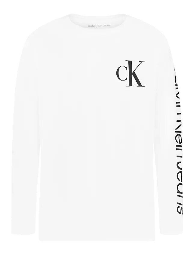 Boys Monogram Long Sleeve Tee Boys Monogram Long Sleeve Tee