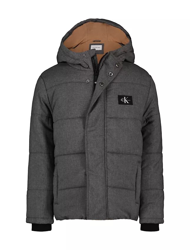 Boys Monologo Patch Puffer Jacket Boys Monologo Patch Puffer Jacket