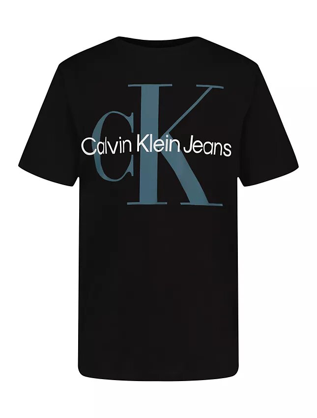 Boys Oversized Monogram Crewneck Tee Boys Oversized Monogram Crewneck Tee